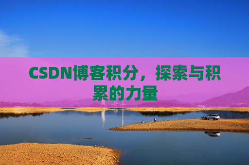 CSDN博客积分，探索与积累的力量